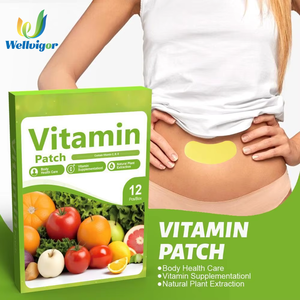 天然ハーブ経皮ビタミンB12パッチ　活力増強ヘルスケア用品（身体の健康維持用） - Product Image 1