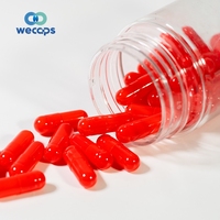 Wecaps Capsules dures pharmaceutiques casher Capsules de cellulose à haute adaptabilité Capsules imprimées HPMC séparées
