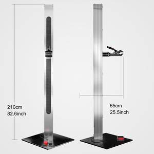 Rastrelliera per riparazione di biciclette elettriche in lega di alluminio regolabile tand sollevamento automatico rotazione di 360 gradi Max - Product Image 4