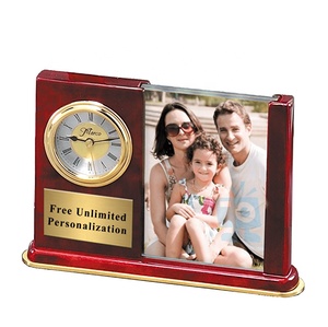 Đồng Hồ Để Bàn Khung Ảnh Thủy Tinh - Product Image 1