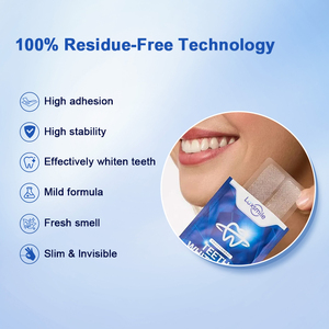 Luxsmile tùy chỉnh hương vị sử dụng nhà trắng răng tự nhiên làm trắng Dải 14 phương pháp điều trị kit-răng làm trắng Peroxide miễn phí men - Product Image 5