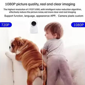 Little Snowman HD 1080P WiFi Cámara IP Smart Home Security Monitor de bebé interior con micrófono incorporado Visión nocturna y sensor CMOS - Product Image 5