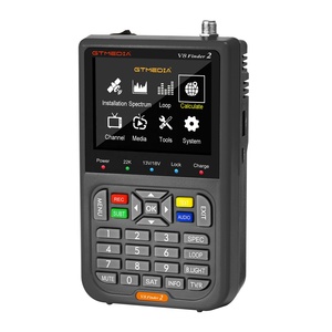 Buscador de Satélites <span class=keywords><strong>V8</strong></span> de Alta Calidad con Pantalla LCD MPEG-4, GTMedia DVB-S2, Señal Digital, <span class=keywords><strong>Satfinder</strong></span> para Receptores de TV Satelital - Product Image 1
