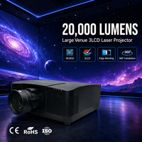 Projecteur Immersif Professionnel 20000 Lumens avec 6 Lentilles Optionnelles, Fusion des Images et Installation à 360 Degrés
