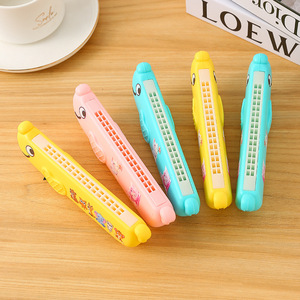 Harmonica de dessin animé, instrument à vent en plastique pour enfants, jouet d'éducation précoce, 2-4 ans, unisexe - Product Image 4