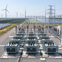 Équipement électrique 11 kV 0,4 kV Transformateur de distribution triphasé immergé dans l'huile 50 Hz 100 kVA~5000 kVA entièrement en cuivre certifié IEC ANSI Réseau rural