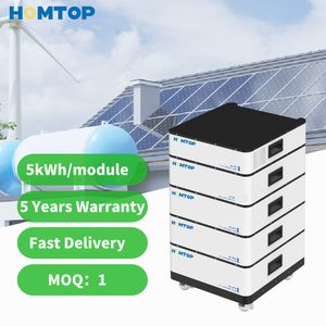 Direct Factory Sale Large 51.2V 100A LiFePO4 Home <b>Energy</b> <b>Storage</b> <b>System</b> 200Ah AC Long-lasting Stackable Off-Grid Reserve - Product Image 1