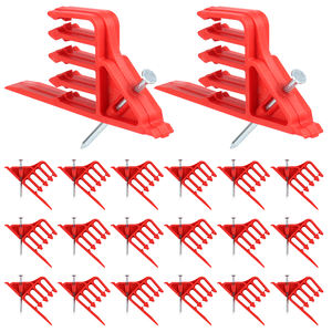 Marteau isolé sans fil, agrafes, <span class=keywords><strong>agrafeuse</strong></span> électrique, organisation efficace du fil d'acier <span class=keywords><strong>pour</strong></span> divers clous de toiture, 25 pièces - Product Image 1