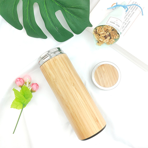 Vente directe d'usine, thermos à café <span class=keywords><strong>isotherme</strong></span> personnalisé de haute qualité, gobelets en bois sans BPA, <span class=keywords><strong>bouteille</strong></span> en bambou 100% naturel - Product Image 5
