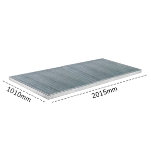 Plataforma de contención transitable Carvel 1010x2015mm en acero galvanizado, capacidad de 50 litros - Product Image 4