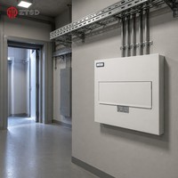 Boîte à compteur électrique haute performance en acier galvanisé avec système de verrouillage sécurisé