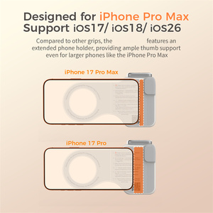 Poignée de caméra pour téléphone <span class=keywords><strong>portable</strong></span> tout-en-un, fonctionnement simple, design ergonomique pour la prise de vue et la création de contenu quotidien - Product Image 5