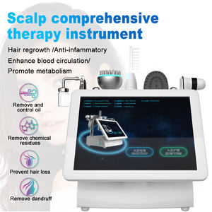 4 스펙트럼 산소 스프레이 모발 성장 나노 분무기 지팡이 바이오 브러시 두피 마사지 헤어 두피 테스트 모발 분석기 - Product Image 4