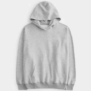 เสื้อฮู้ดดี้ผู้หญิงผ้าฝ้ายเฟรนช์เทอร์รี่ ตัดเย็บแบบลำลอง ดีไซน์เก๋ สีพื้น สามารถเลือกสีได้ - Product Image 6