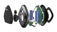 Haut-parleur de conférence omnidirectionnel double avec mode multi-sons intégré à l'IA et interconnexion - Réseau de 8 microphones