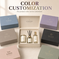 Emballage de luxe personnalisé pour collection de parfums, en carton rigide à bords superposés, fabrication OEM
