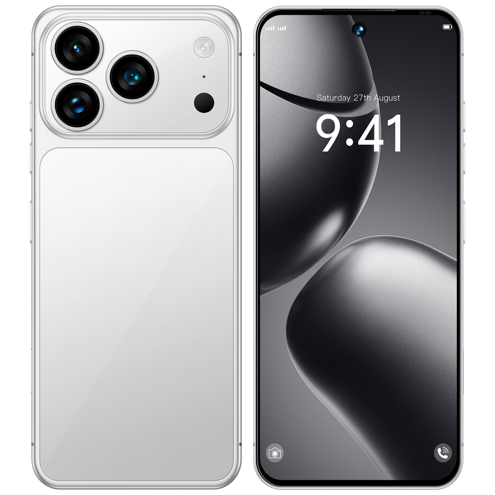 Phones <strong>2026</strong> NEW Phone 17 Pro Max 5G LTE CDMA Deca Core Smartphone Unlocked HD 120Hz OLED Display 108MP 7000mAh