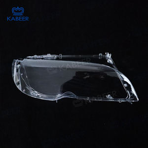Couvercle de lentille de phare de remplacement pour <span class=keywords><strong>BMW</strong></span> E46 320i/325i/325xi/330i/330xi 2001-2005 Couvercle de lentille de lampe avant - Product Image 1