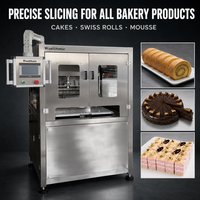 WANLI GROUP Vente en gros de machine à couper les gâteaux à ultrasons haute efficacité 6000W, équipement de boulangerie en acier inoxydable de qualité alimentaire