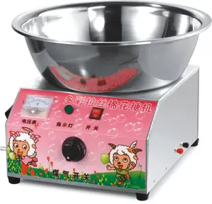 China Commercial Flower Electric Gas Candy Floss Machine Cotton Candy Machine Candy Floss Maker Factory