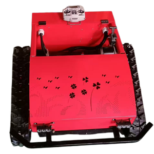 Cortadora de Césped Robótica con Control Remoto, Orugas de Goma para Agricultura, Motor de Gasolina con Certificación CE EPA, para Todo Tipo de Terreno - Product Image 3