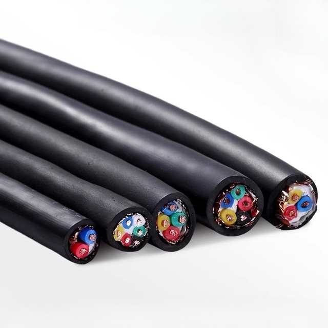 2-6 Core Electric Shielded Flexible Control Cable Pvc Sheathed 0.5mm2, 0.75mm2, 1mm2, 1.5mm2