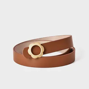 Women Fashion Belts Designer Leather Belts Famous Brands Women Buckle Leather Waist Belt