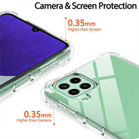 Coque transparente antichoc souple de 1,5 mm pour iPhone 17 16 Pro Max 14 Pro avec coussin d'air en TPU