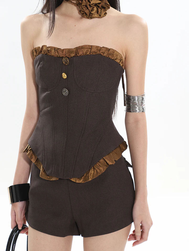 สีน้ำตาล