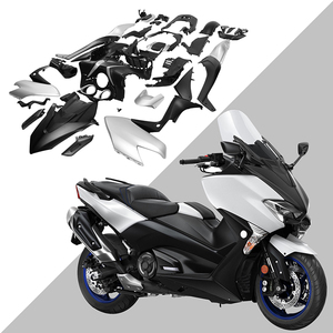 Sơn màu đen hiệu suất cao ABS đầy đủ tiêm thân xe fairing thiết lập phù hợp cho Yamaha t-max tmax530 2017-2018 - Product Image 2