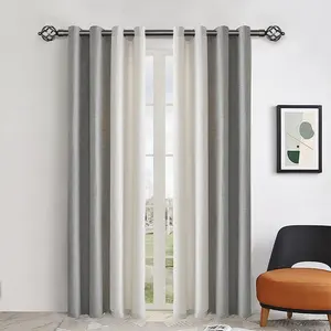 Hersteller Custom Material Weiße Gardinen stangen SS Edelstahl Fenster rohr für Vorhang