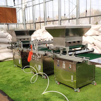 Heißer Verkauf: Saatgut-Sämaschinen für Pflanzschalen – Trommel-Sämaschine für Gemüse- und Blumensetzlinge, Blumensamen-Schalen-Sämaschine