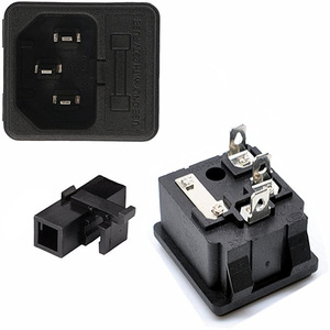 Toma de corriente de AC-02 pulgadas, accesorio de calidad, dos en uno, tarjeta hembra, 10A/250V - Product Image 1