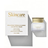 Boîte de crème contour des yeux cosmétique vide avec impression de logo personnalisé emballage de boîte de pot de crème pour le visage nettoyant pour le visage pour le visage