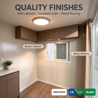 Cabine en verre intelligente de 20 pieds pour hôtel, appartement, maison préfabriquée, bureau, salle de sport, hôtel de glamping, capsule Apple, logement intelligent préfabriqué