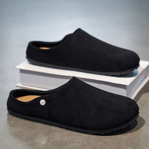 Mules d'été en toile Birkenth pour hommes, nouvelle collection, polyvalentes, tendance, grandes tailles, décontractées, résistantes à l'usure, pour l'extérieur - Product Image 3