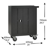 Steelrix 32 Appareil Mobile Ordinateur Portable Tablette Smartphones Tablettes Universel Charge Casier Station Chariot