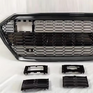 กระจังหน้า C8 S7 A7คุณภาพเยี่ยมสำหรับรถ Audi A7 S7อัพเกรดตะแกรงรังผึ้ง RS5ที่มี ACC 2019-2025 - Product Image 4