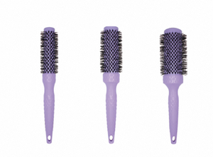 G Handle salon grade roll <b>brush</b> ceramic barrel <b>hair</b> <b>brush</b> <b>with</b> non slip rubber handle for <b>soft</b> detangle curly <b>hair</b> straight <b>hair</b> - Product Image 5