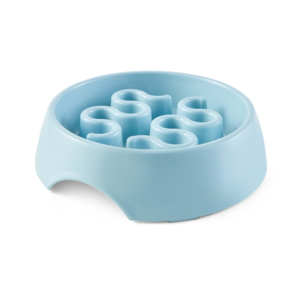 Tazón Ecológico Moderno A5 para Mascotas, de Melamina, Resistente al Agua, Hecho en Vietnam, de 0.4 kg, para Alimentación Lenta, Apto para Lavavajillas - Product Image 1