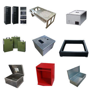 定制精密钣金制造零件铝不锈钢电子电气金属盒制造商 - Product Image 2