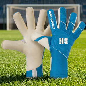 Gants de gardien de but Pro Soccer avec paume en Latex à forte adhérence et dragonne réglable Match gants de gardien de but confortables - Product Image 2