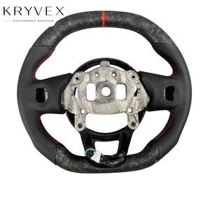 Volante de Fibra de Carbono Forjado Personalizado Kryvex para Jeep Wrangler JL / Gladiator JT 2018-2026, <span class=keywords><strong>Rubicon</strong></span> <span class=keywords><strong>Sahara</strong></span> Sport Unlimited - Product Image 5