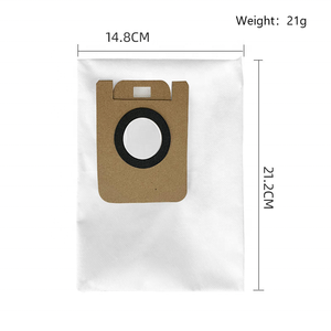 Bolsa de polvo compatible con Dreame <span class=keywords><strong>Bot</strong></span> Z10 pro L10 D10 Plus RLS3D Robot aspirador repuestos accesorios bolsa de filtro de polvo - Product Image 2