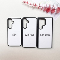Vente en gros Couverture de téléphone vierge pour Samsung S24 Plus Ultra TPU PC Sublimation Phone Cases