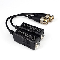 Accessoire de Surveillance Vidéo Passif 1080P 2MP 5MP 8MP 4K pour CCTV, Balun Vidéo pour Cat5/5e/6, Prix Usine