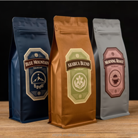 Sachet de café Nitro avec valve, sachet refermable à gaz d'azote pour la conservation du café frais