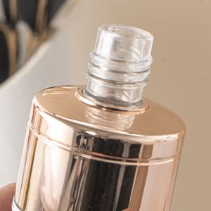 Flacon de sérum en verre personnalisé rose argenté et or de 30ml emballage de soins de la peau de luxe flacons compte-gouttes d'humidité d'huile essentielle pour le visage cosmétique - Product Image 5