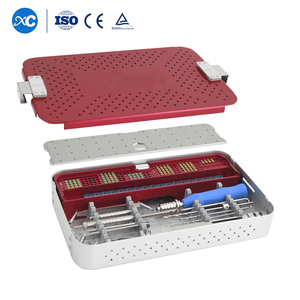 Instruments d'implant orthopédique vétérinaire ALPS 4.0mm de haute qualité comprenant un foret AO, un Guide de perçage et un Kit de support de vis - Product Image 4