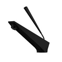 Robinet de lavabo monotrou tout cuivre, design carré minimaliste, finition chromée, cartouche céramique, eau chaude et froide, pour salle de bain